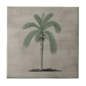  palmboom tegeltje (Voorkant)