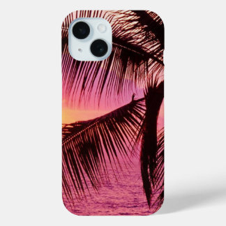 Palmboom telefoonhoesje iPhone 15 case