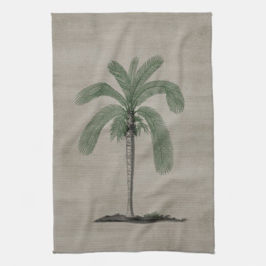 palmboom theedoek (Verticaal)