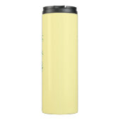 Palmboom Thermal Tumbler Thermosbeker (Achterkant)