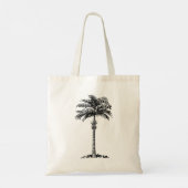 Palmboom Tote Bag (Achterkant)