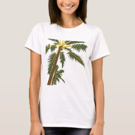 Palmboom Tropisch T-shirt