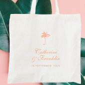  palmboom tropisch tote bag