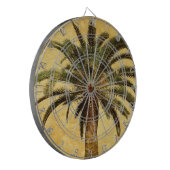  palmboom - Tropische Gepersonaliseerd Sjabloon Dartbord (Voorkant Links)