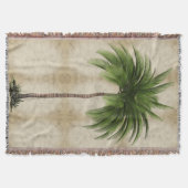  palmboom Tropische legante marmer Deken (Voorkant)