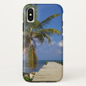 Palmboom Tropische Oostzee Case-Mate iPhone Case (Achterkant)