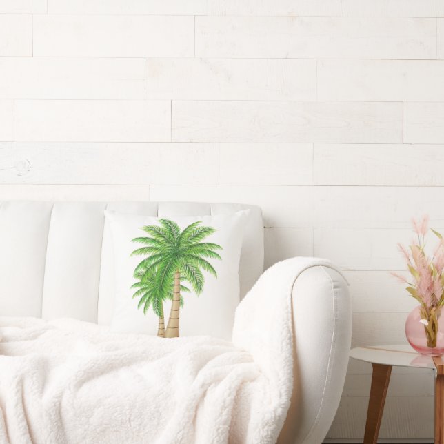 Palmboom Tropische pelagische paling Kussen (Bank)