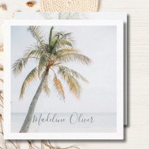 Palmboom Tropische QR Code Modern