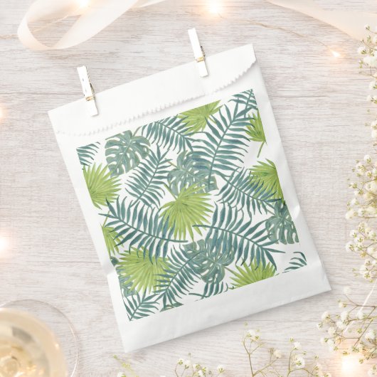 Palmboom Velden Schilderen Hawaïaans Bedankzakje (Geknipt)