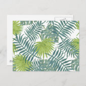 Palmboom Velden Schilderen Hawaïaans Briefkaart (Voorkant / Achterkant)