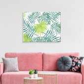 Palmboom Velden Schilderen Hawaïaans Canvas Afdruk (Insitu (Woonkamer))