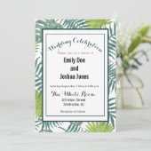 Palmboom Velden Schilderen Hawaïaans Kaart (Staand voorkant)