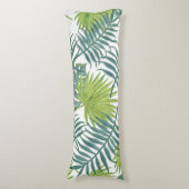 Palmboom Velden Schilderen Hawaïaans Lichaamskussen (Voorkant Verticaal)