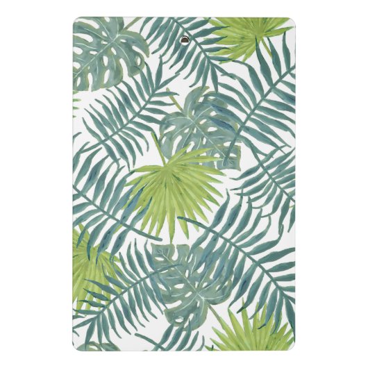 Palmboom Velden Schilderen Hawaïaans Mini Klembord (Achterkant)