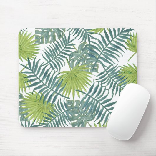 Palmboom Velden Schilderen Hawaïaans Muismat (Met muis)