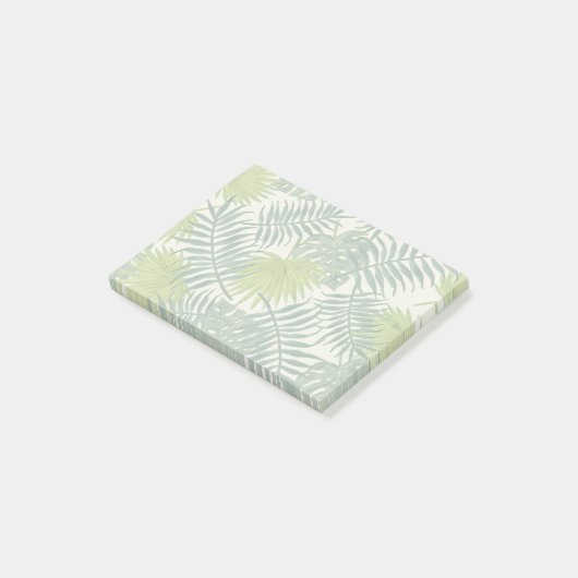 Palmboom Velden Schilderen Hawaïaans Post-it® Notes (Schuin)