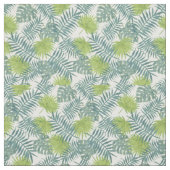 Palmboom Velden Schilderen Hawaïaans Stof (Swatch)