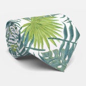 Palmboom Velden Schilderen Hawaïaans Stropdas (Opgerold)