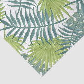 Palmboom Velden Schilderen Hawaïaans Tissuepapier (Detail)