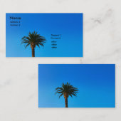 palmboom visitekaartje (Voorkant / Achterkant)
