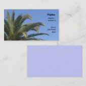 Palmboom Visitekaartje (Voorkant / Achterkant)