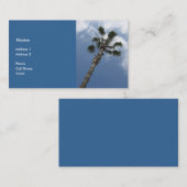 Palmboom Visitekaartje (Voorkant / Achterkant)