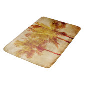 Palmboom  Vloermat Badmat (Gekanteld)