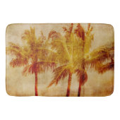 Palmboom  Vloermat Badmat (Voorkant)