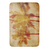 Palmboom  Vloermat Badmat (Voorkant Verticaal)