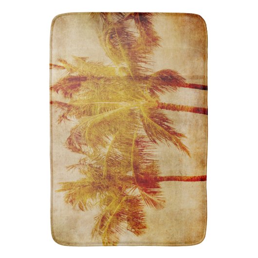Palmboom Vloermat Badmat (Voorkant Verticaal)