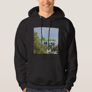 Palmboom Vrouwen Hoodie die de Hemel Bereikt – Nat
