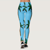 PALMBOOM YOGABROEK LEGGINGS (Achterkant)