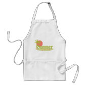 Palmboom zomer met zon en strand standaard schort (Voorkant)