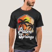 Palmboom zomer t-shirt (Voorkant)