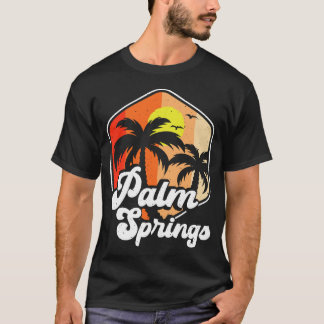 Palmboom zomer t-shirt