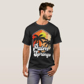 Palmboom zomer t-shirt (Voorkant volledig)