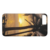 Palmboom zonsondergang Case-Mate iPhone case (Achterkant (Horizontaal))