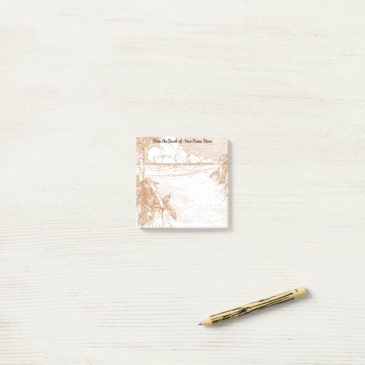 palmboombeugel Bewerkbare sticks Post-it® Notes (Op bureau)