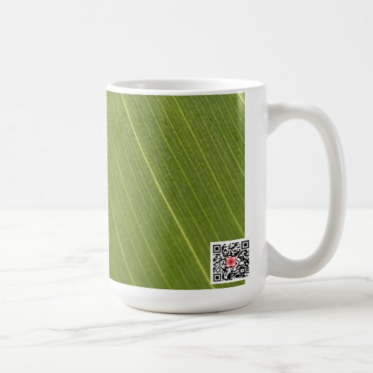 Palmboomblad Koffiemok (Rechts)