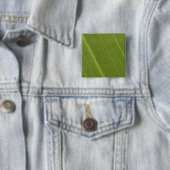 Palmboomblad Vierkante Button 5,1 Cm (In situ)