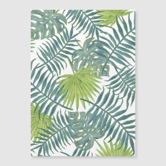 Palmboombladeren Schilderen Hawaiaans (Voorkant)