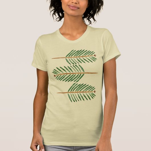 Palmboombladeren T-shirt (Voorkant)