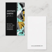 Palmboombladeren Visitekaartje (Voorkant / Achterkant)