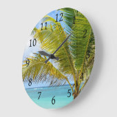 Palmboomfoto 54 grote klok (Hoek)