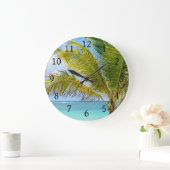 Palmboomfoto 54 grote klok (Huis)