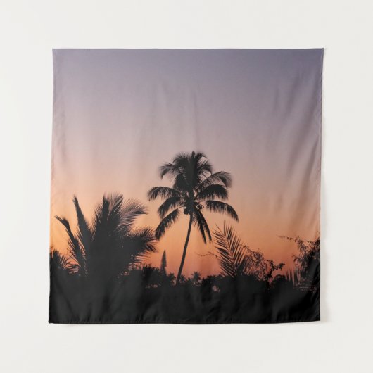 Palmboomfoto Wandkleed (Voorkant)