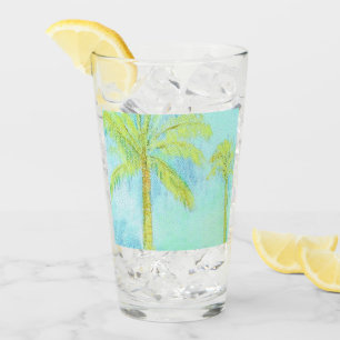Palmboomglas Glas