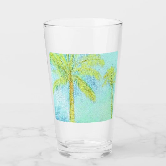 Palmboomglas Glas (Voorkant)