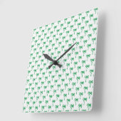 Palmboomklok Vierkante Klok (Hoek)