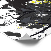 palmboomkorren poster (Hoek)